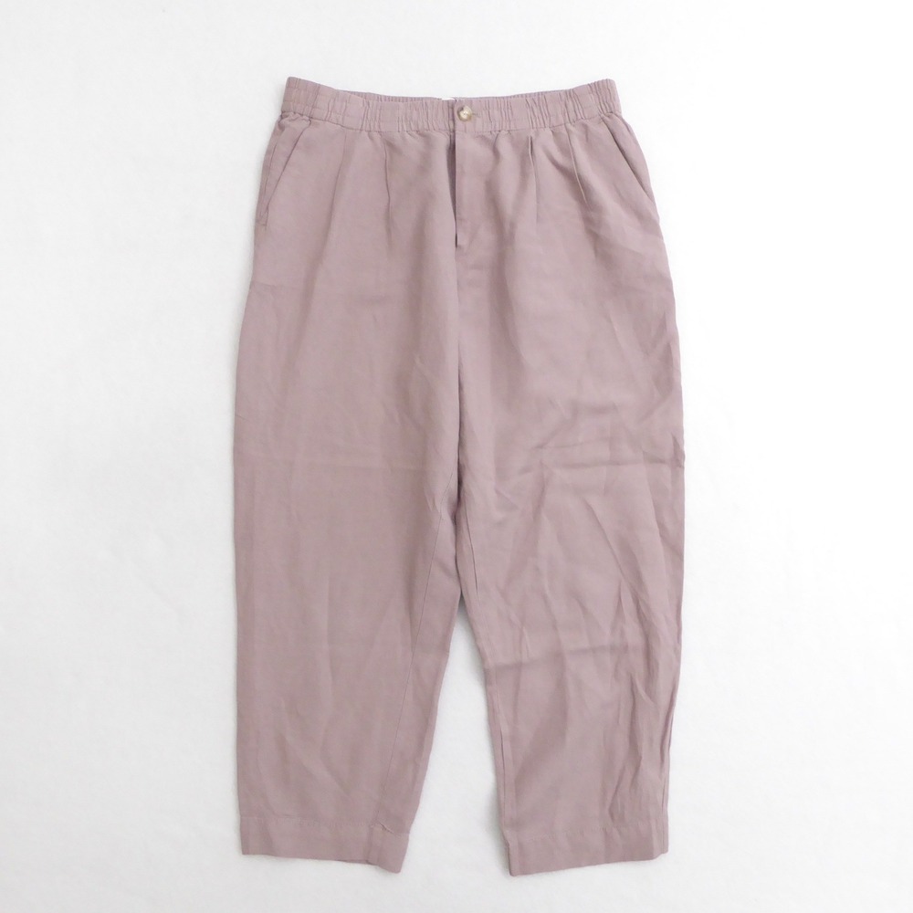 Relaxed High-Waist Women’s Pants in Dusty Mauve